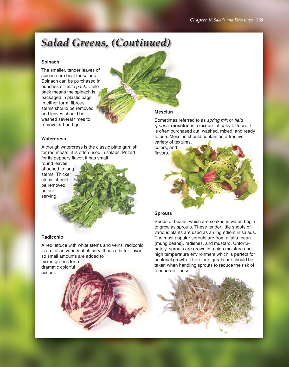 The Culinary Professional, 1st Edition page 259