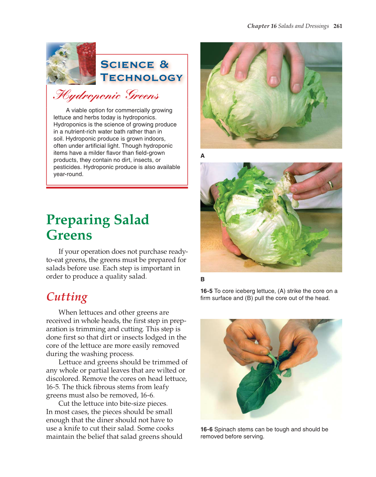 The Culinary Professional, 1st Edition page 261