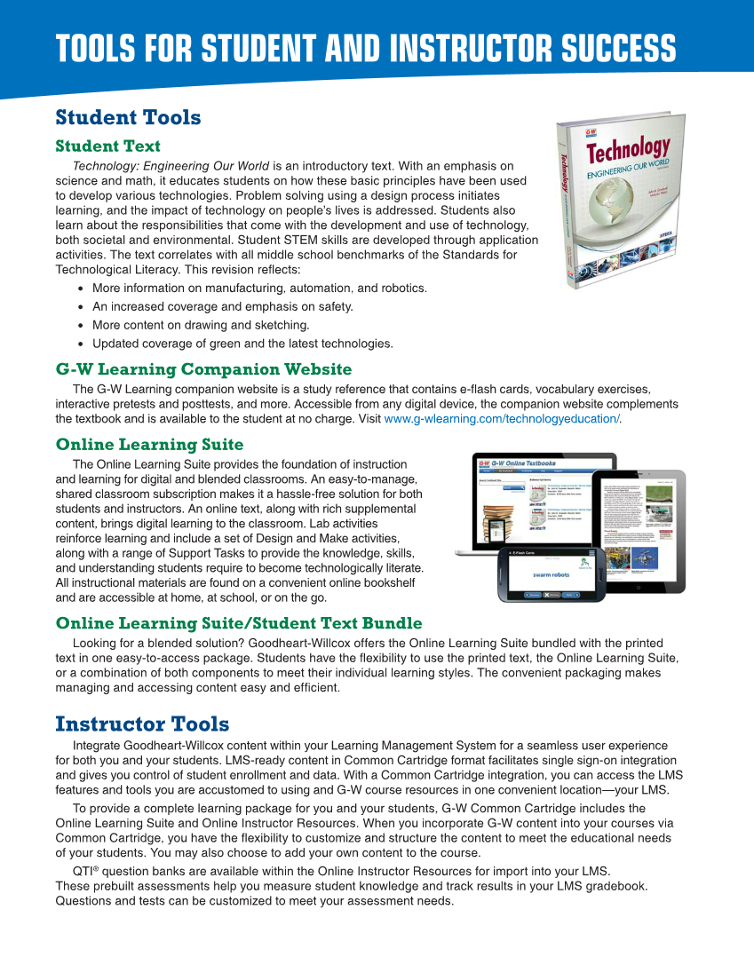 Technology: Engineering Our World, 8th Edition page M4