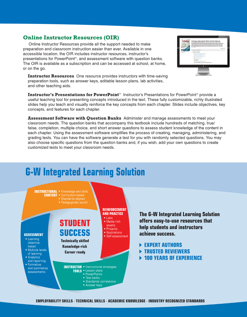 Technology: Engineering Our World, 8th Edition page M5