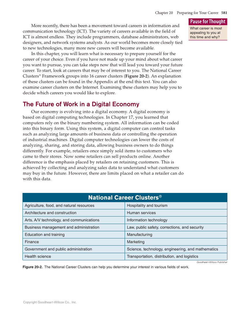 Technology: Engineering Our World, 8th Edition page 581