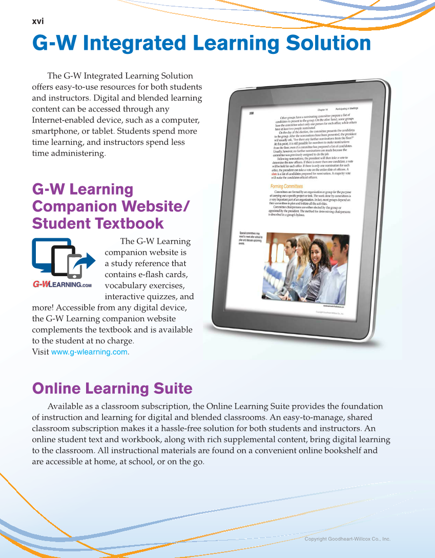 School to Career, 11th Edition page xvi