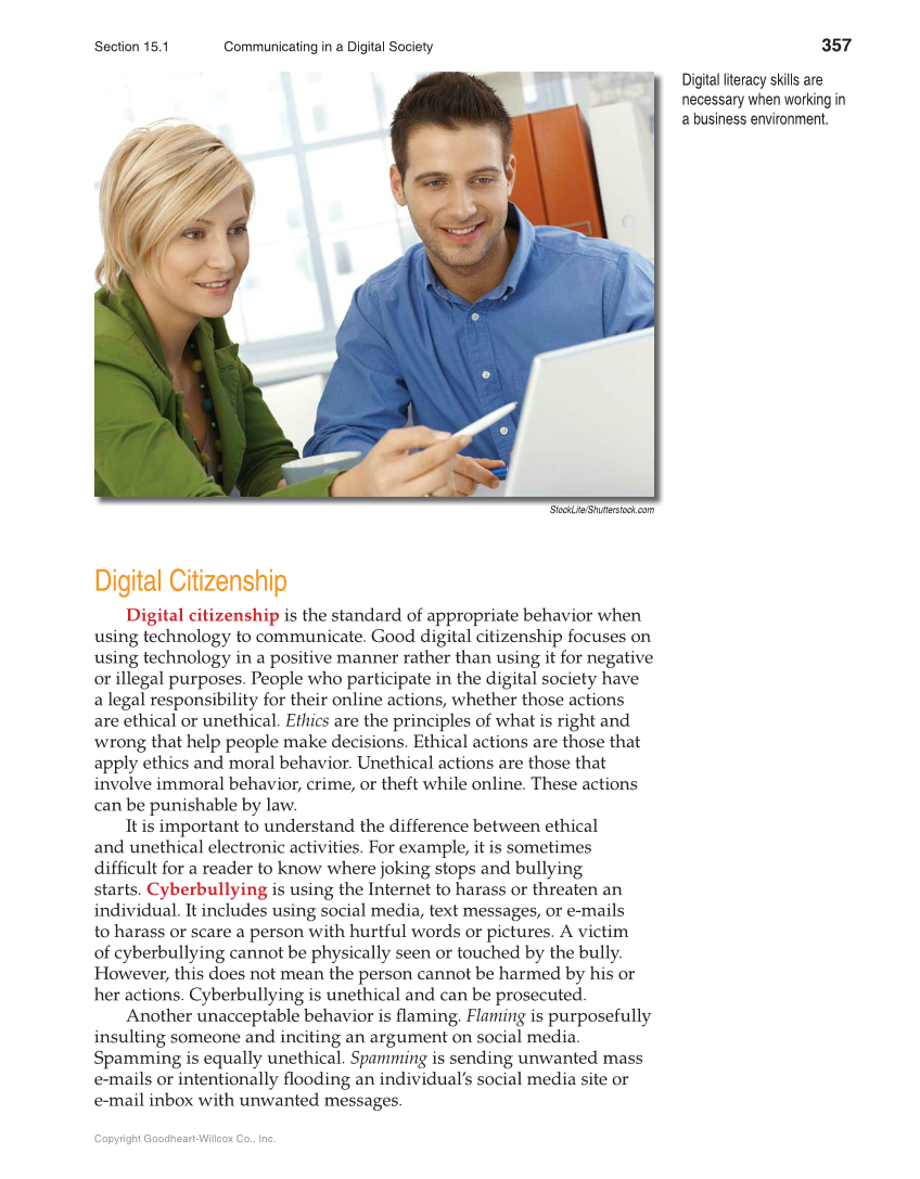 School to Career, 11th Edition page 357