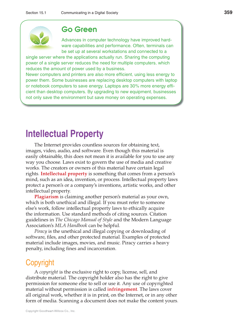 School to Career, 11th Edition page 359