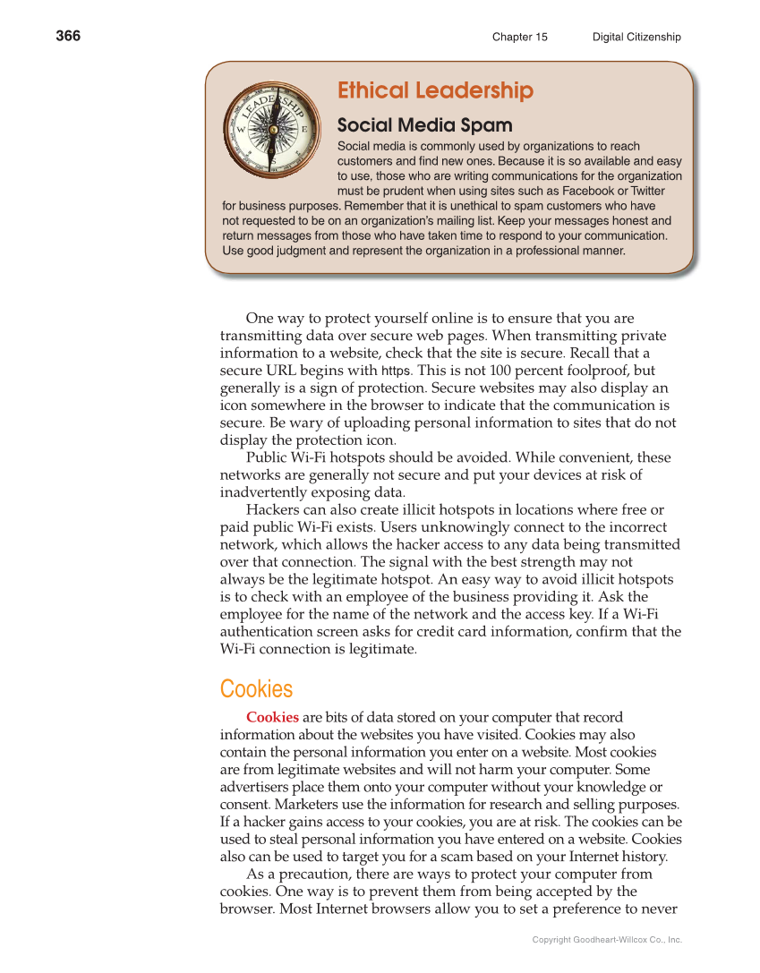 School to Career, 11th Edition page 366