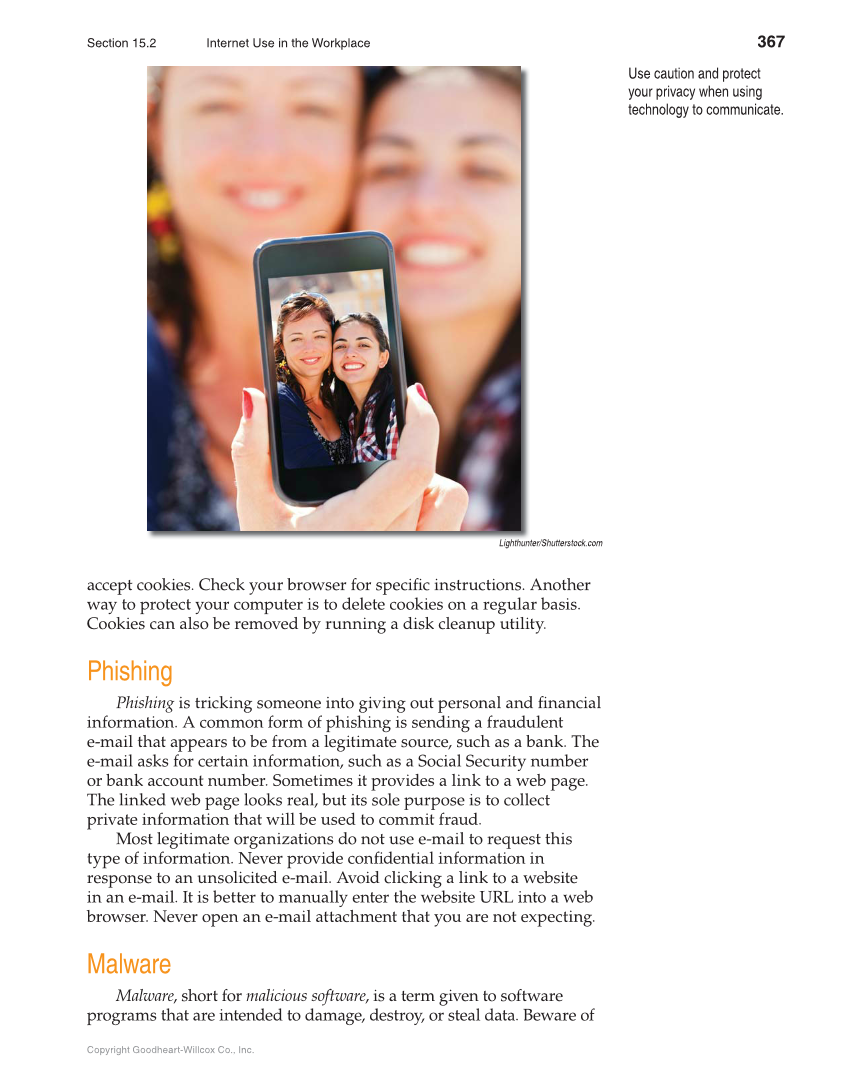 School to Career, 11th Edition page 367