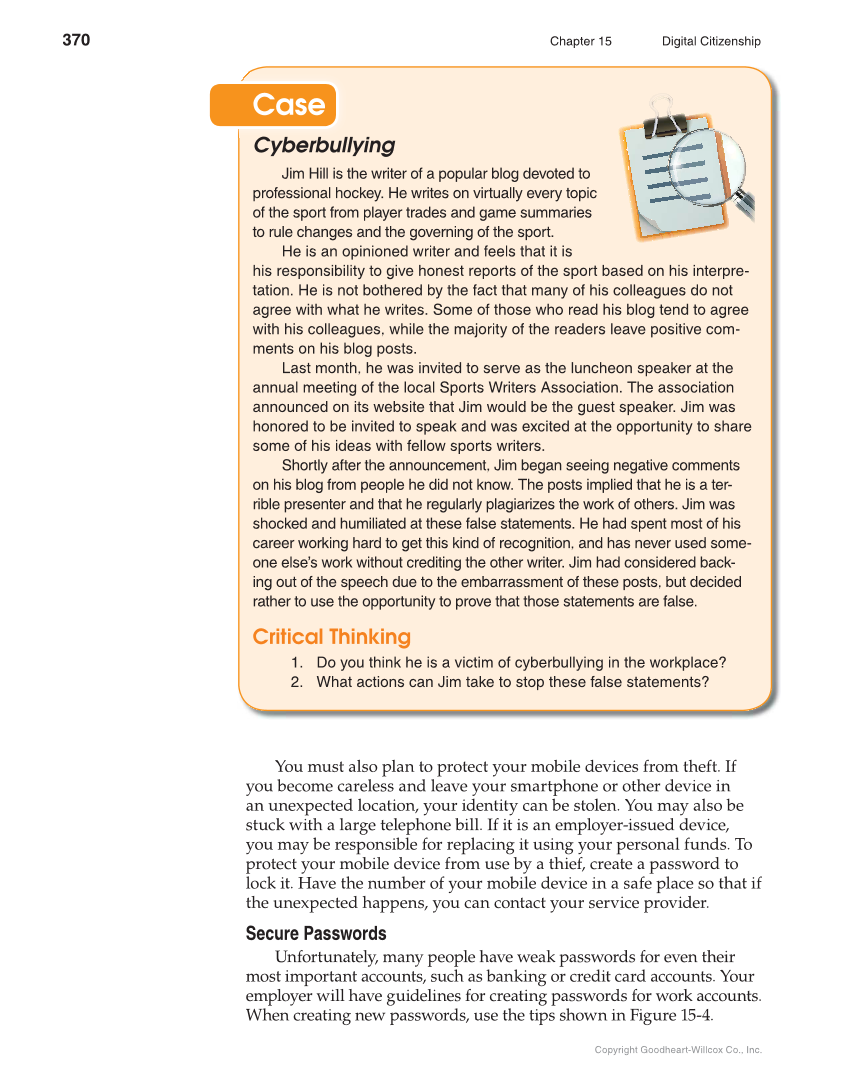 School to Career, 11th Edition page 370