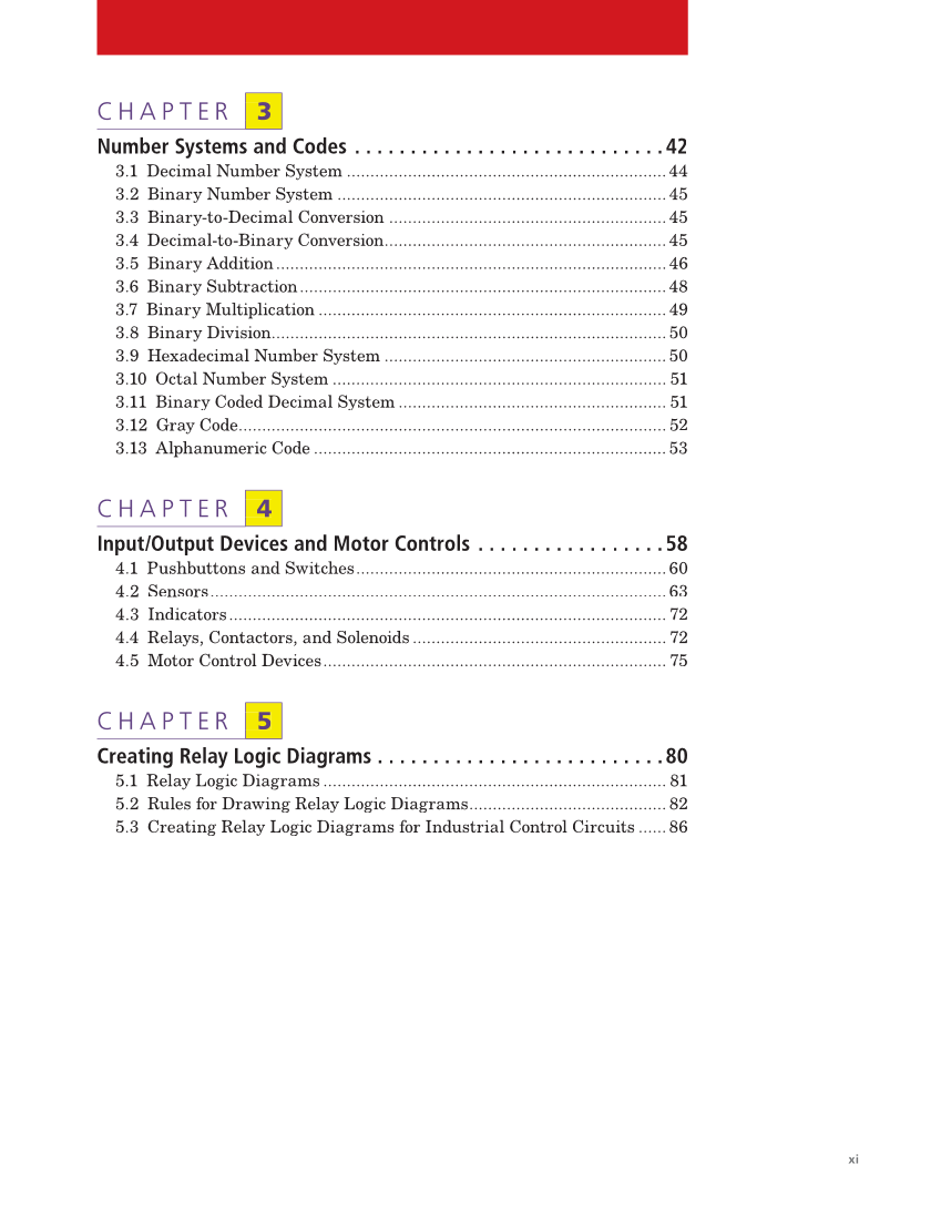Programmable Logic Controllers: Hardware and Programming, 4th Edition page xi