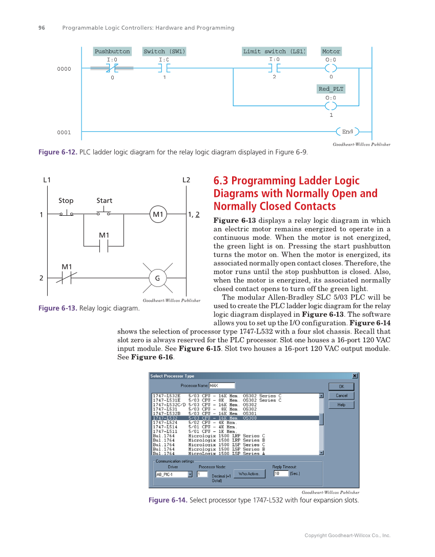 Programmable Logic Controllers: Hardware and Programming, 4th Edition page 96