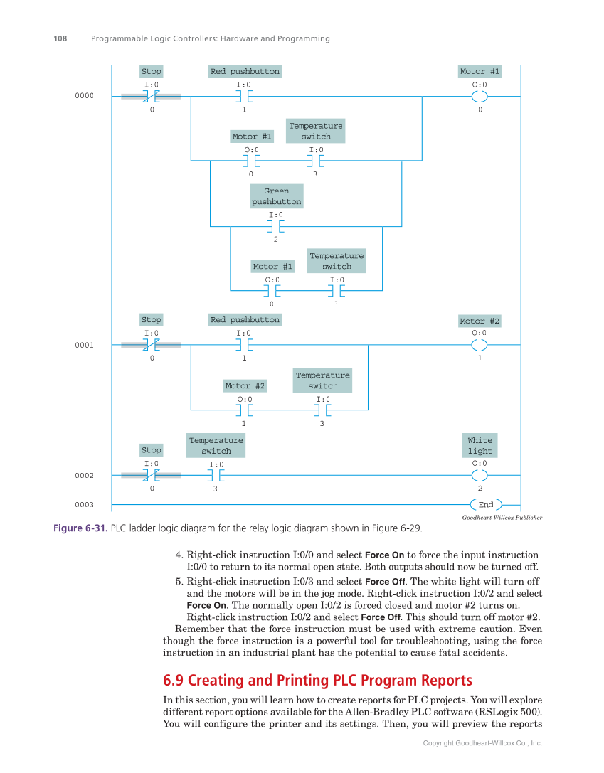 Programmable Logic Controllers: Hardware and Programming, 4th Edition page 108