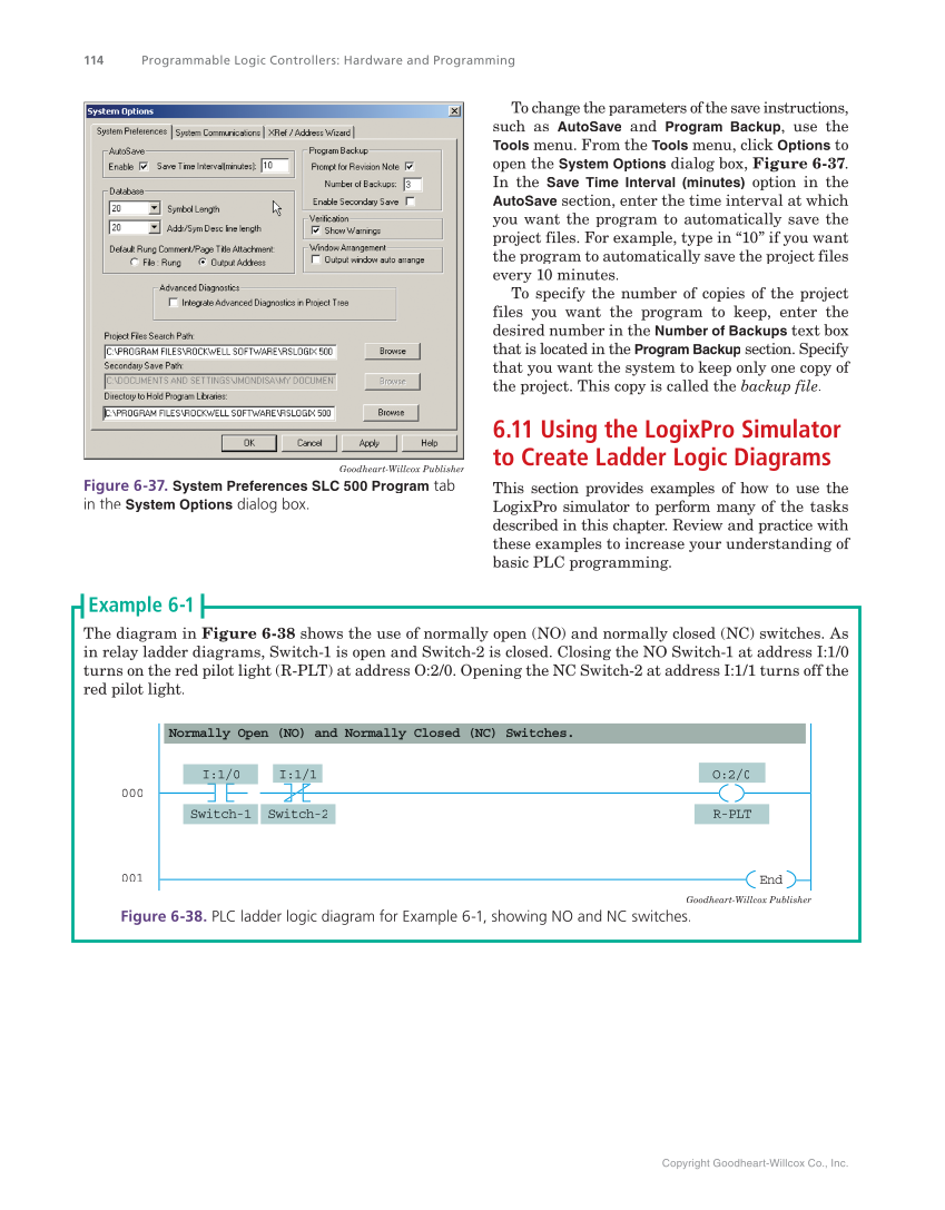 Programmable Logic Controllers: Hardware and Programming, 4th Edition page 114