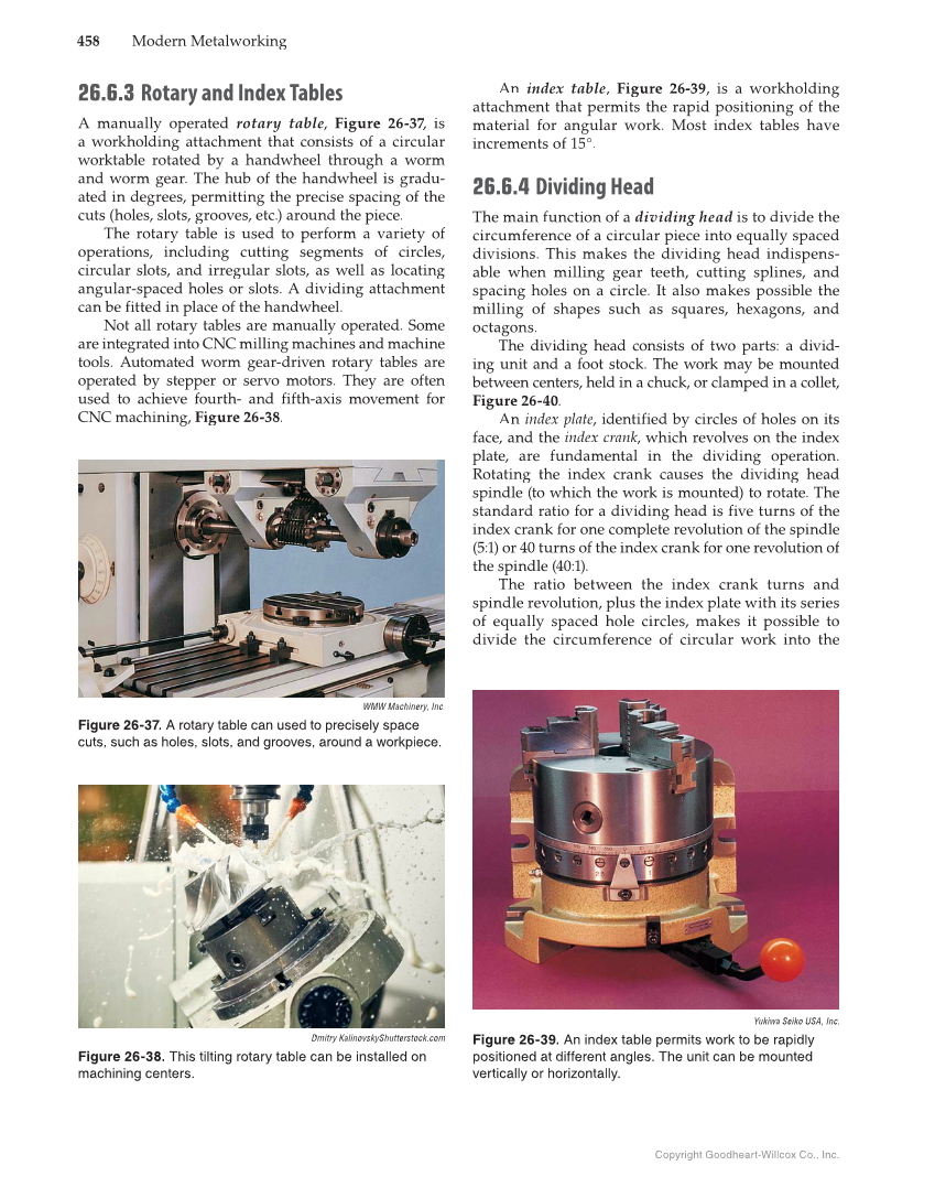 Modern Metalworking, 10th Edition page 458