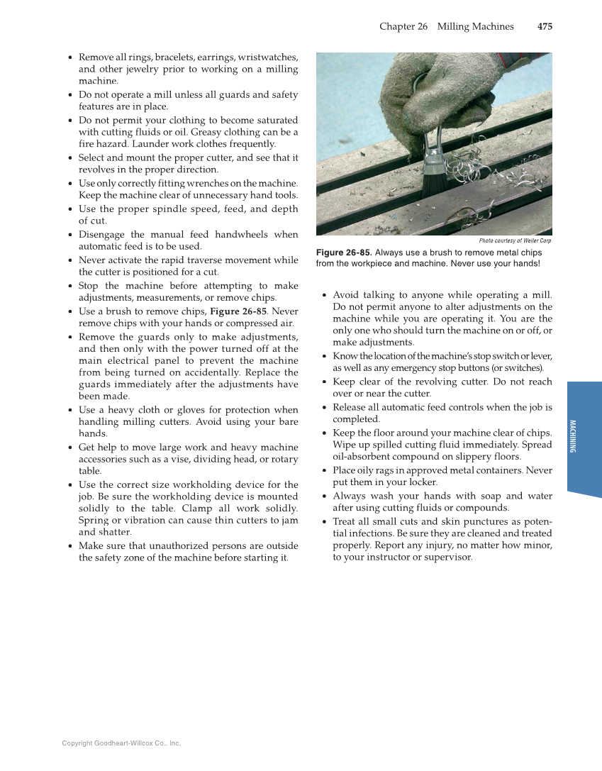 Modern Metalworking, 10th Edition page 475