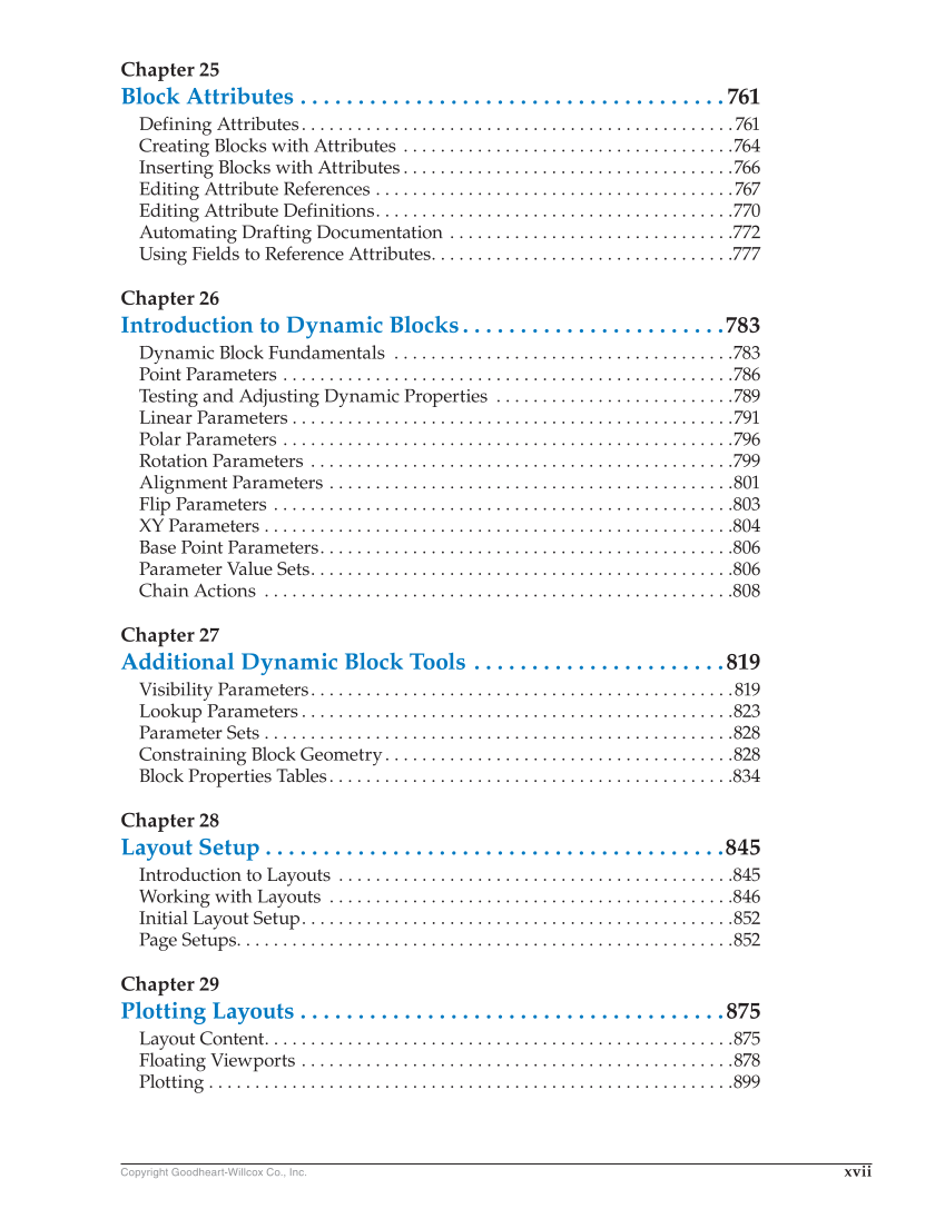 AutoCAD and Its Applications—Basics 2019, 26th Edition page xvii
