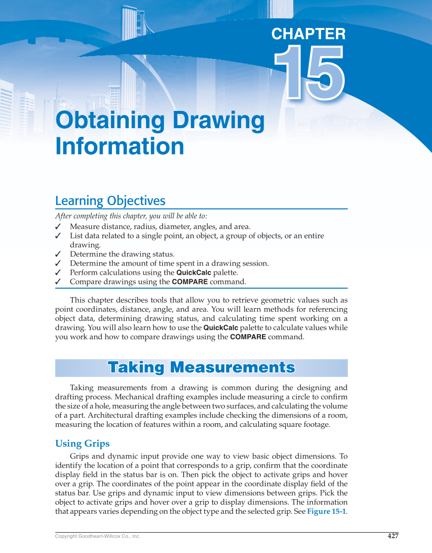 AutoCAD and Its Applications—Basics 2019, 26th Edition page 427
