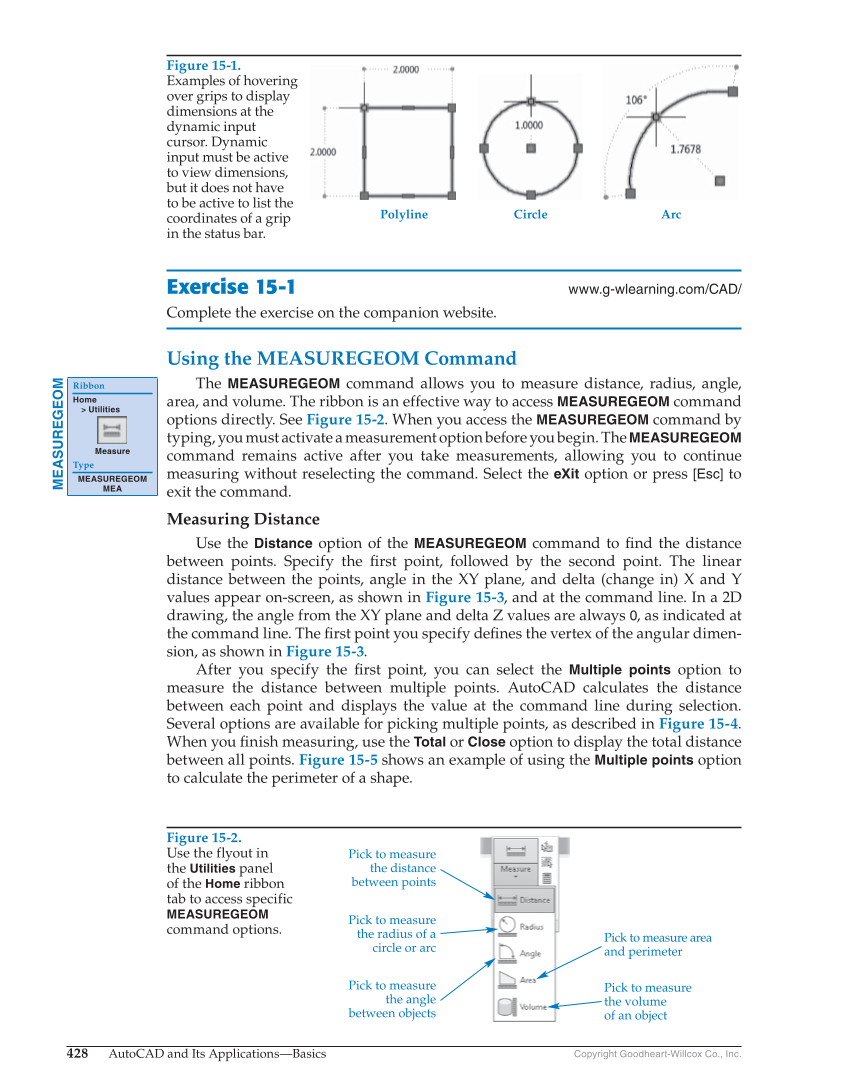 AutoCAD and Its Applications—Basics 2019, 26th Edition page 428
