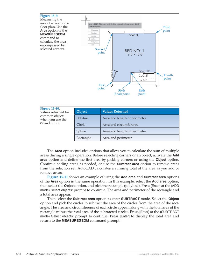 AutoCAD and Its Applications—Basics 2019, 26th Edition page 432