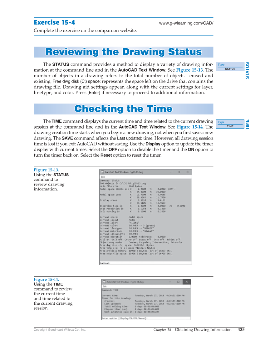 AutoCAD and Its Applications—Basics 2019, 26th Edition page 435