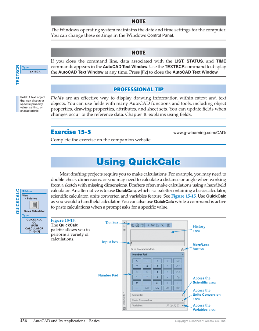 AutoCAD and Its Applications—Basics 2019, 26th Edition page 436