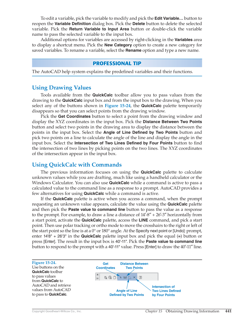 AutoCAD and Its Applications—Basics 2019, 26th Edition page 441