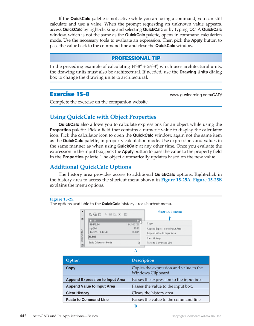 AutoCAD and Its Applications—Basics 2019, 26th Edition page 442
