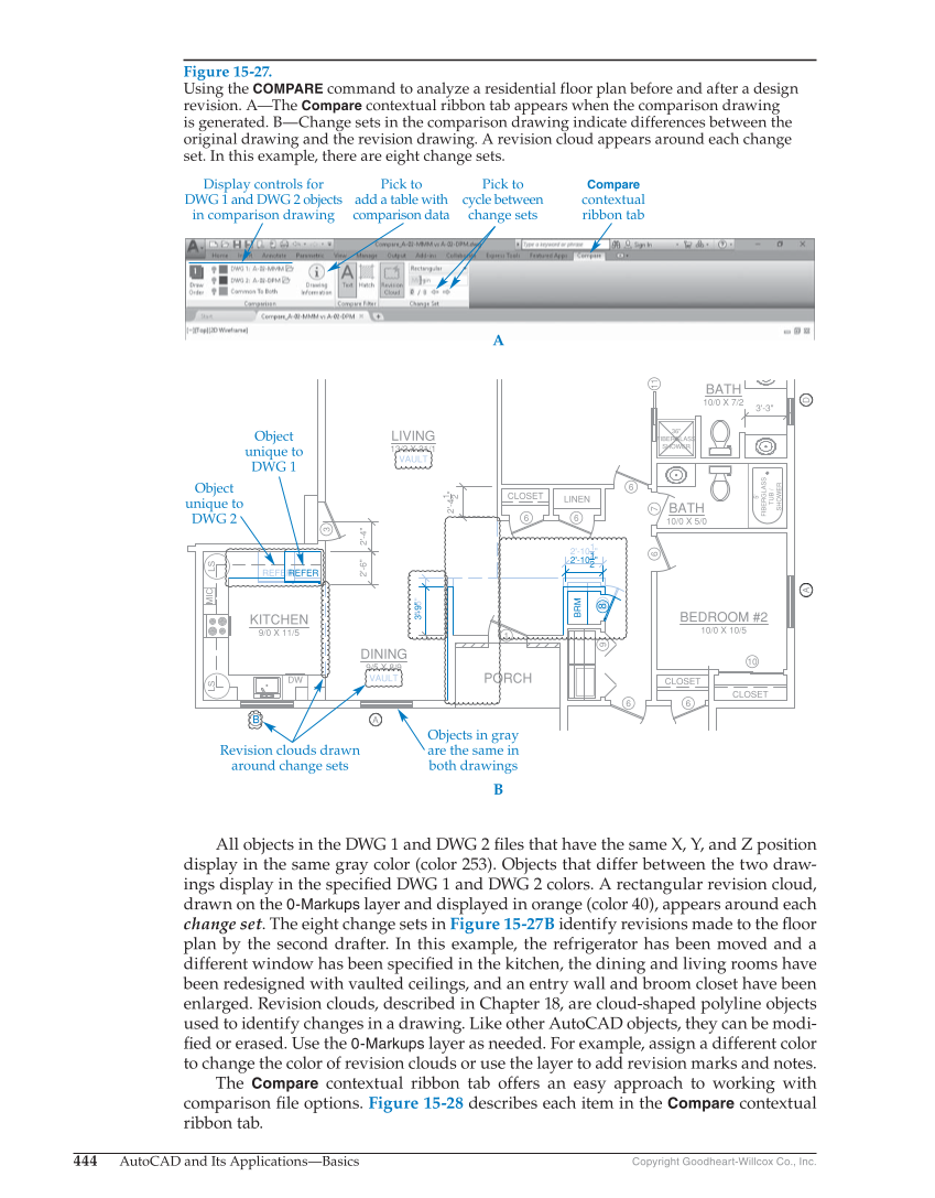 AutoCAD and Its Applications—Basics 2019, 26th Edition page 444