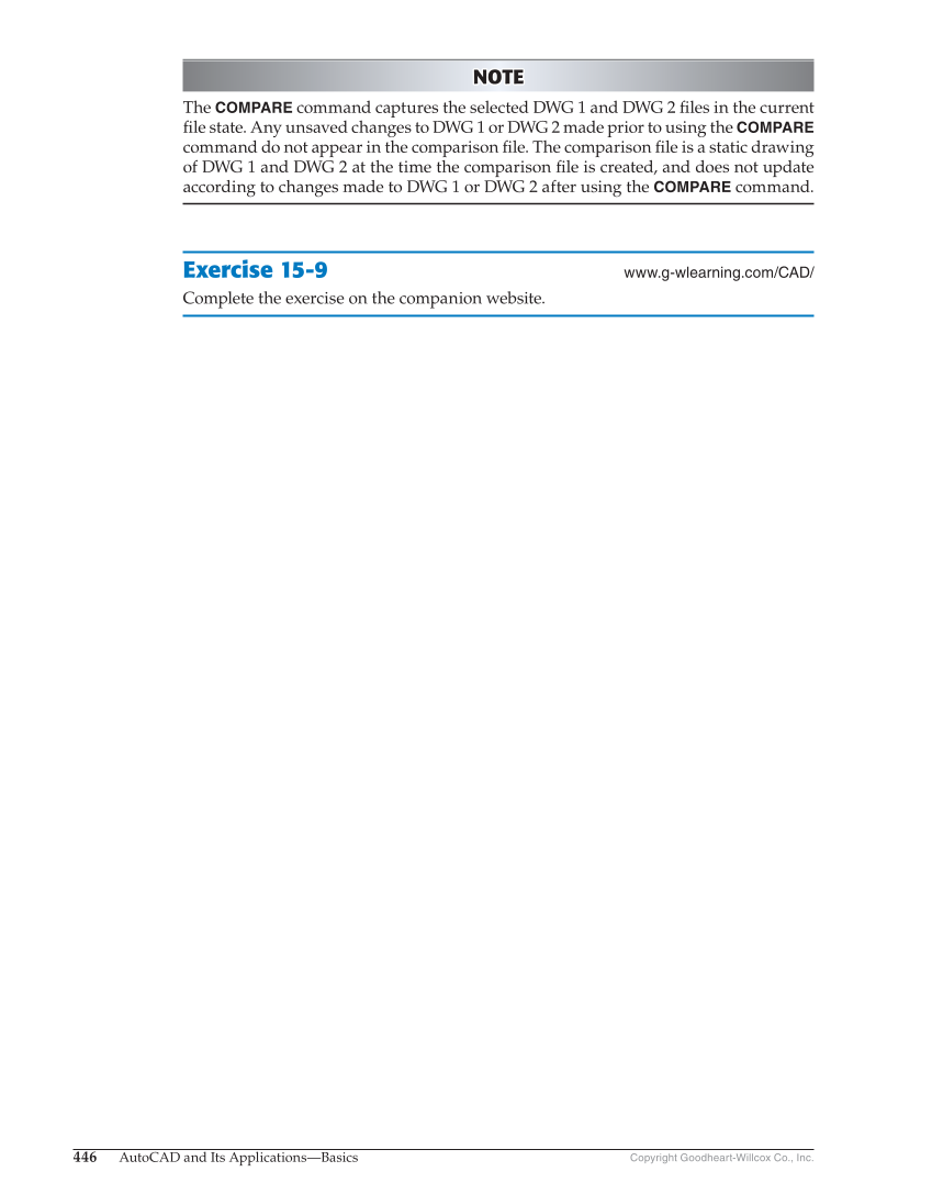 AutoCAD and Its Applications—Basics 2019, 26th Edition page 446