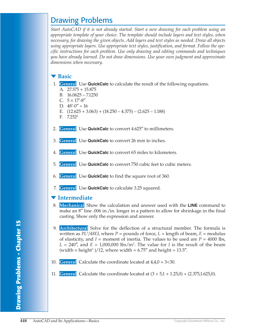 AutoCAD and Its Applications—Basics 2019, 26th Edition page 448