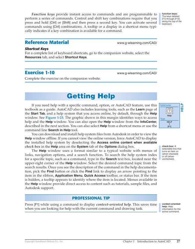 AutoCAD and Its Applications—Basics 2019, 26th Edition page 27