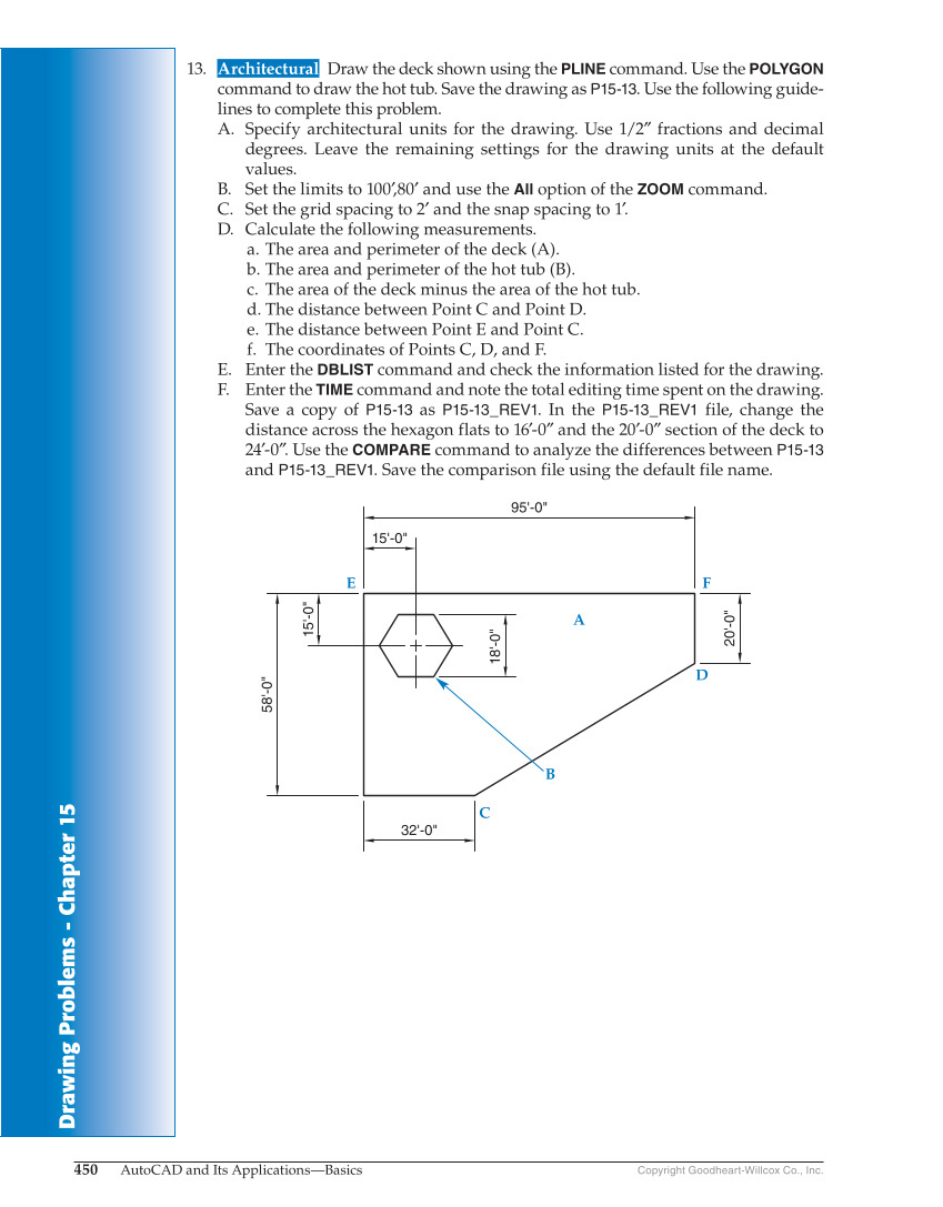 AutoCAD and Its Applications—Basics 2019, 26th Edition page 450