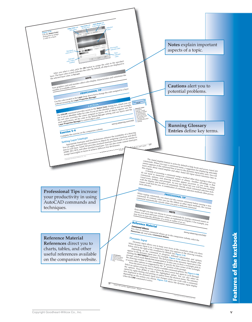 AutoCAD and Its Applications—Basics 2019, 26th Edition page v