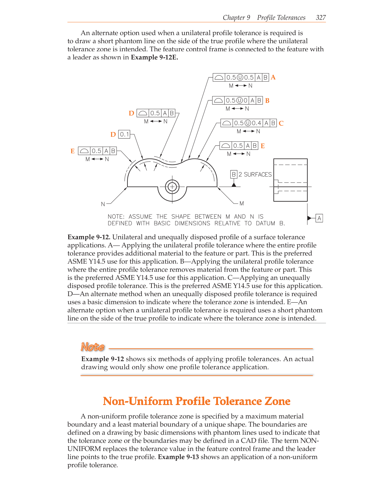 Geometric Dimensioning and Tolerancing, 9th Edition page 327