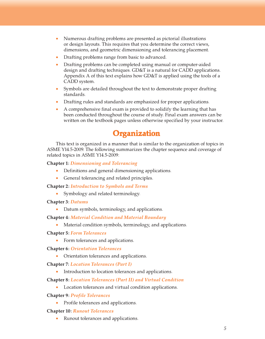 Geometric Dimensioning and Tolerancing, 9th Edition page 5