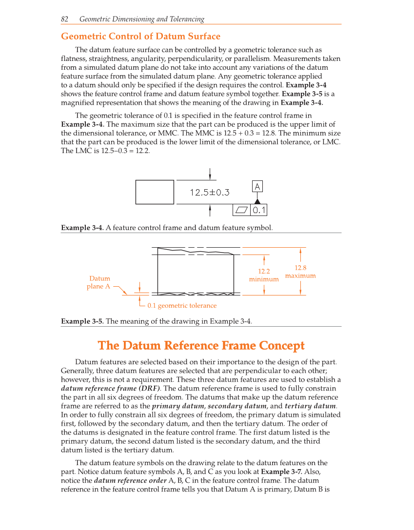 Geometric Dimensioning and Tolerancing, 9th Edition page 82
