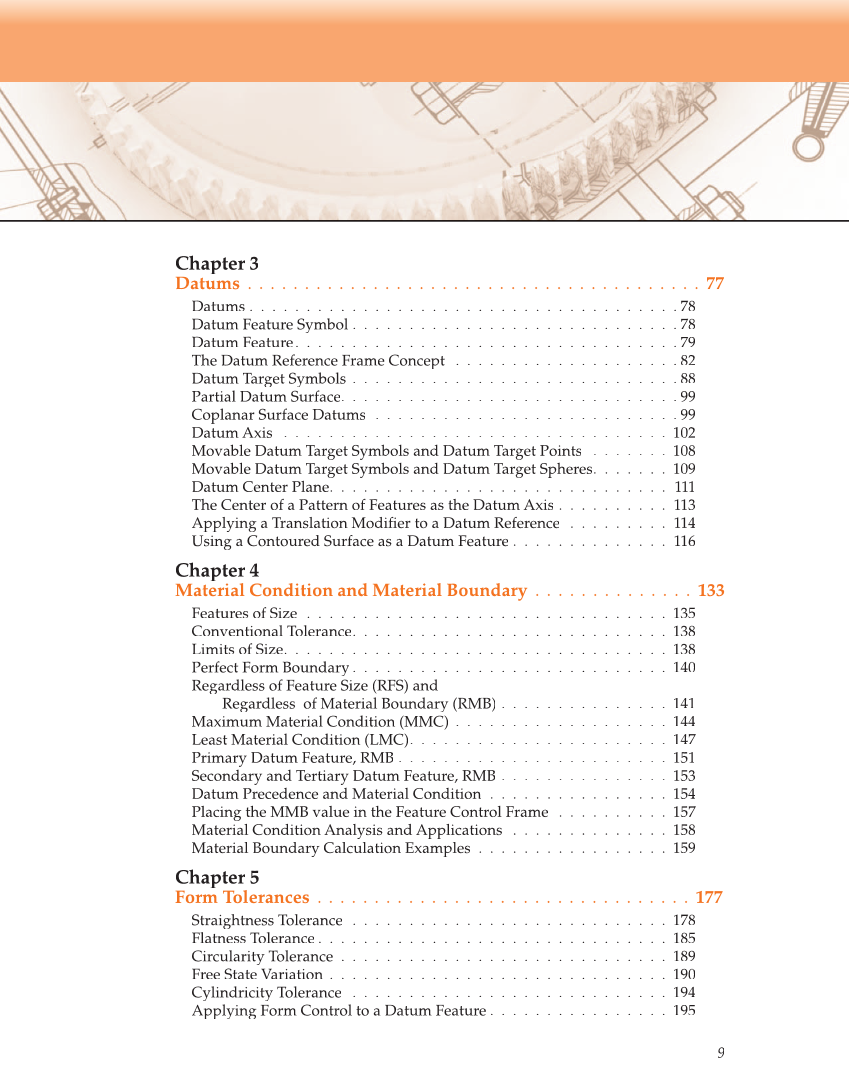 Geometric Dimensioning and Tolerancing, 9th Edition page 9