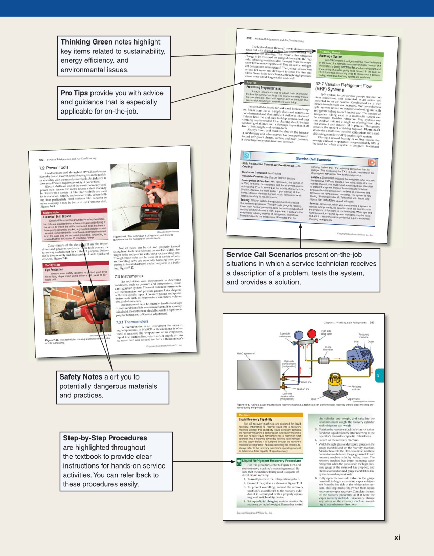 Modern Refrigeration and Air Conditioning, 20th Edition page xi