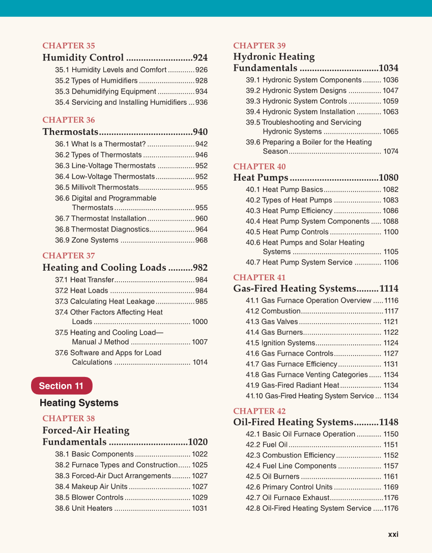 Modern Refrigeration and Air Conditioning, 20th Edition page xxi
