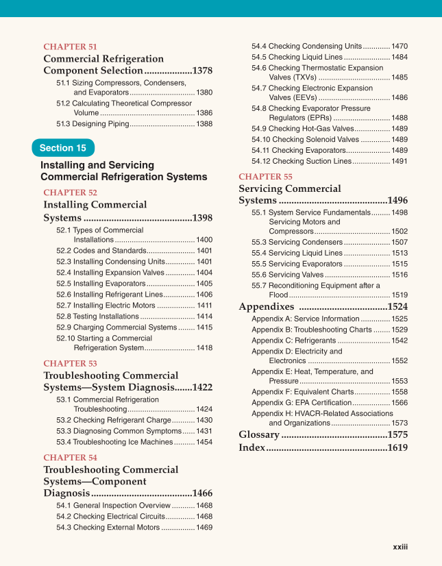 Modern Refrigeration and Air Conditioning, 20th Edition page xxiii