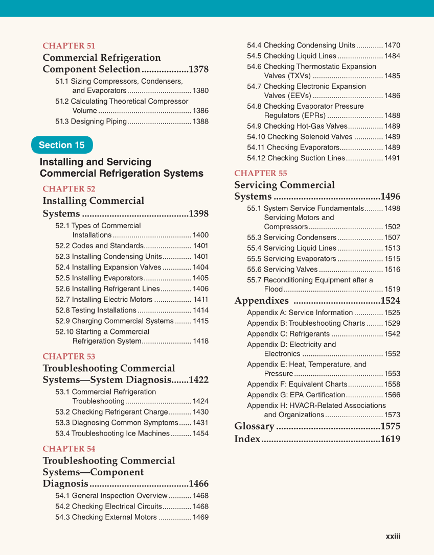 Modern Refrigeration and Air Conditioning, 20th Edition page xxiii