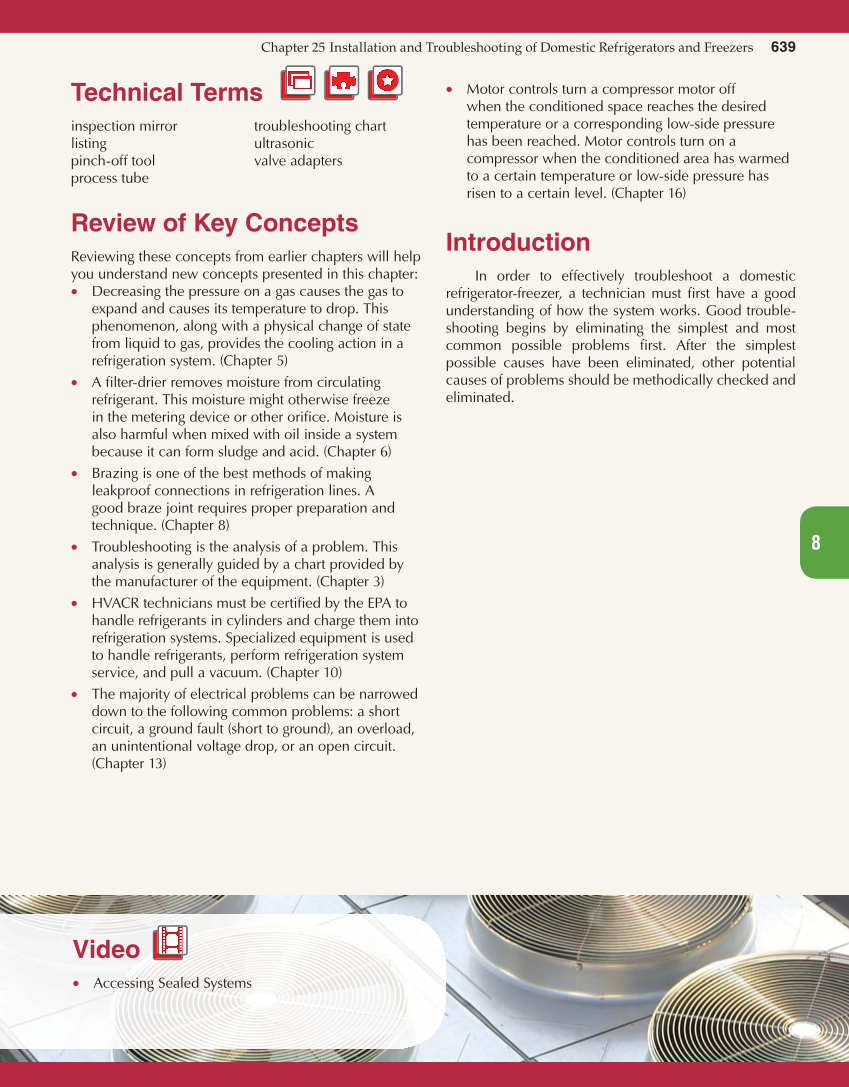 Modern Refrigeration and Air Conditioning, 20th Edition page 639