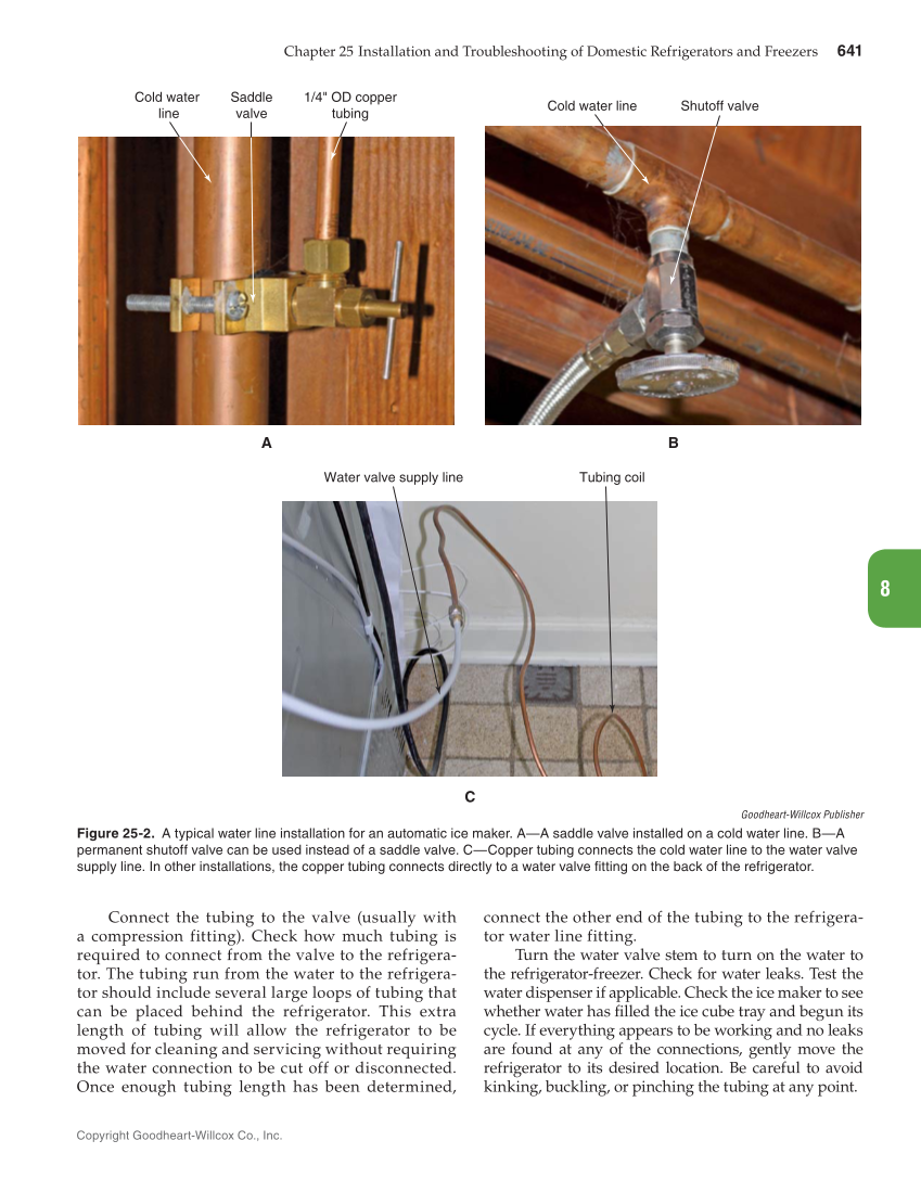 Modern Refrigeration and Air Conditioning, 20th Edition page 641