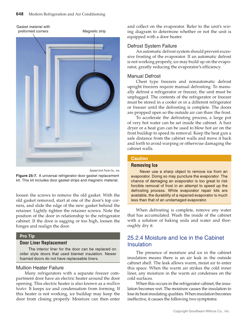 Modern Refrigeration and Air Conditioning, 20th Edition page 648
