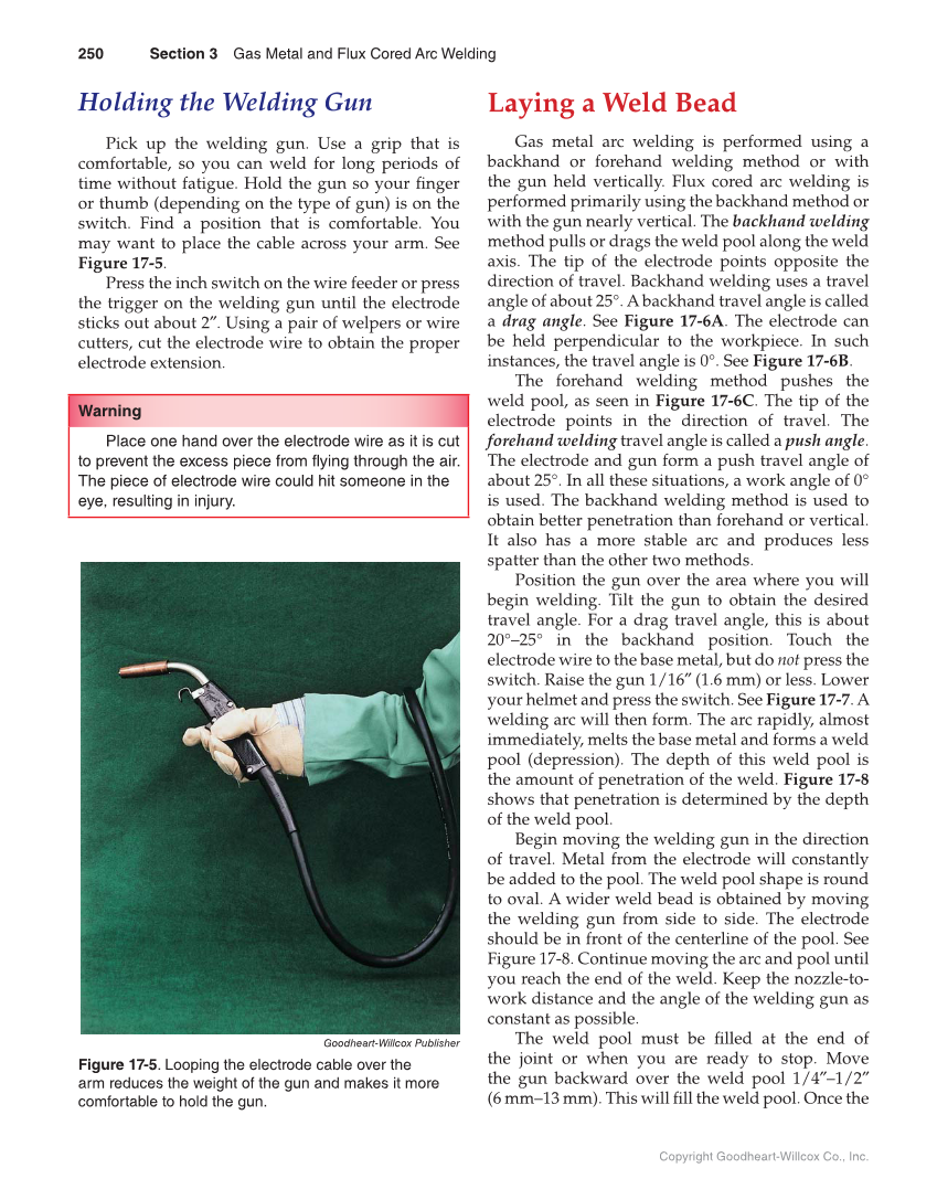 Welding Fundamentals, 5th Edition page 250