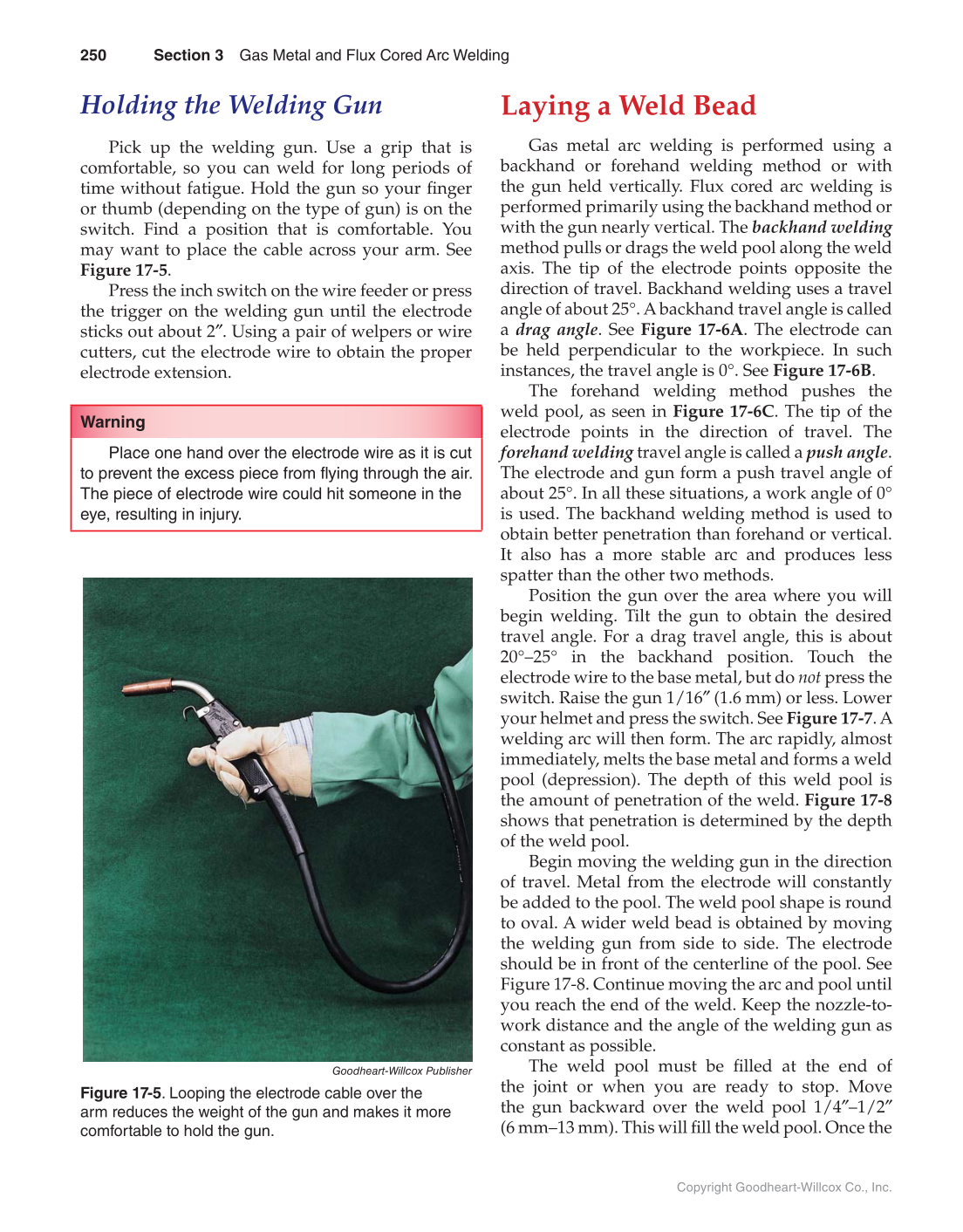 Welding Fundamentals, 5th Edition page 250