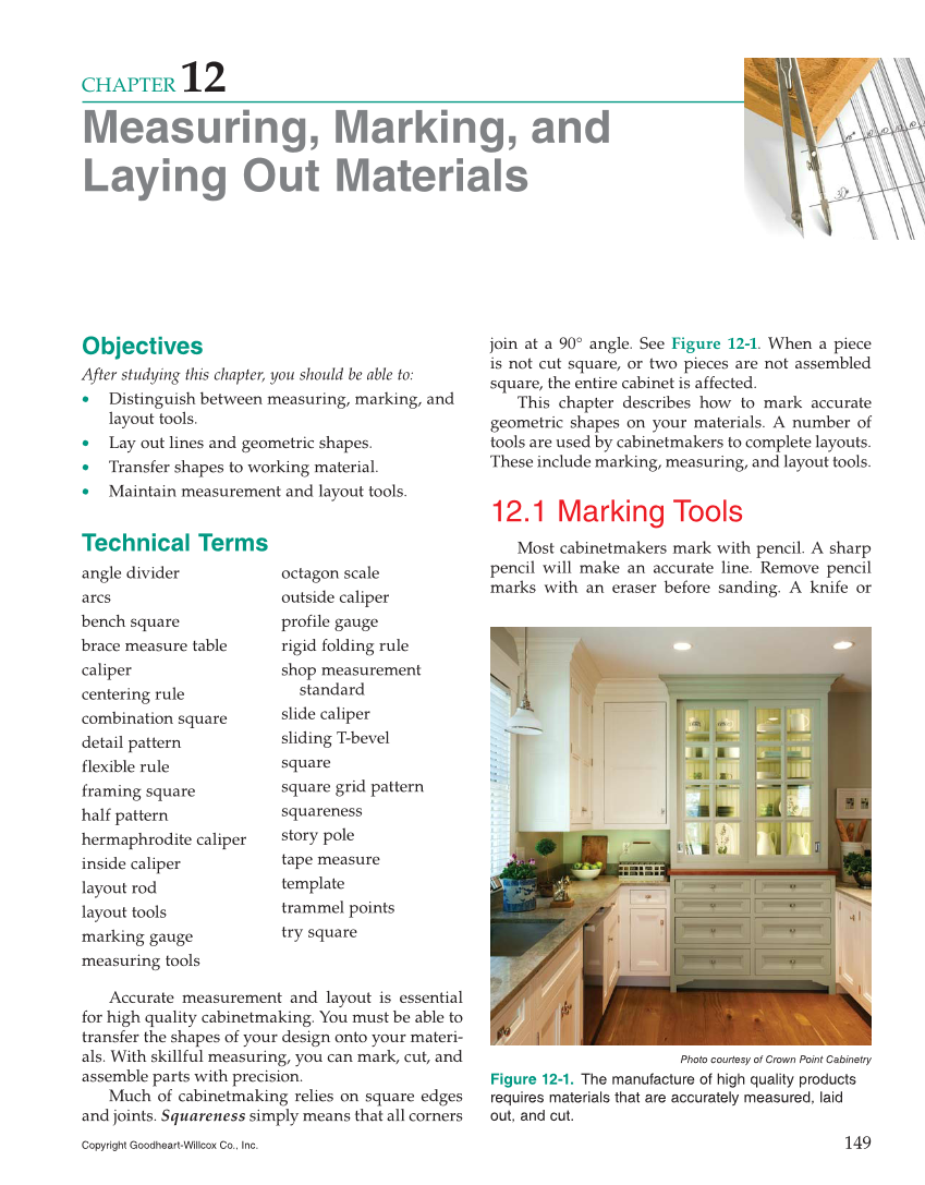 Modern Cabinetmaking, 5th Edition page 149