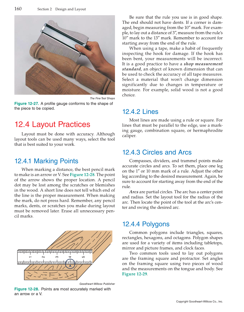 Modern Cabinetmaking, 5th Edition page 160