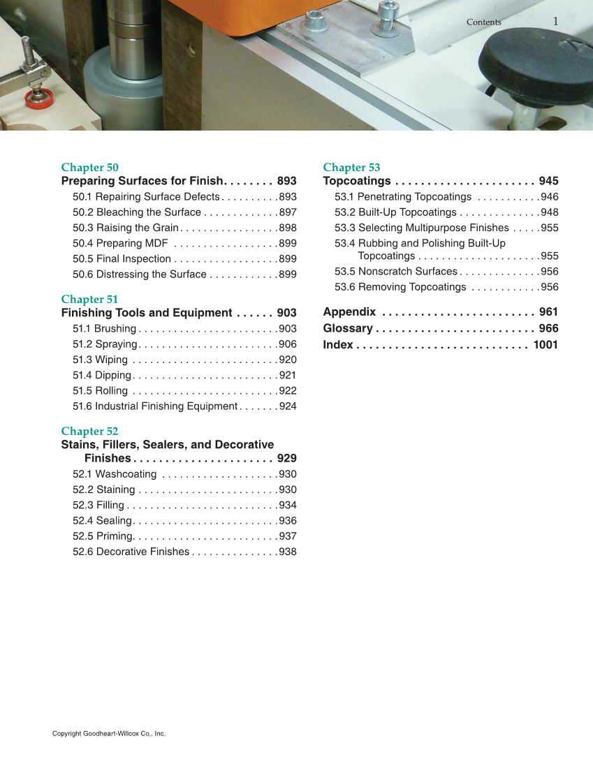 Modern Cabinetmaking, 5th Edition page 1