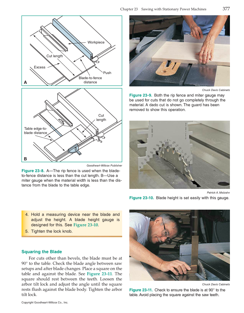 Modern Cabinetmaking, 5th Edition page 377