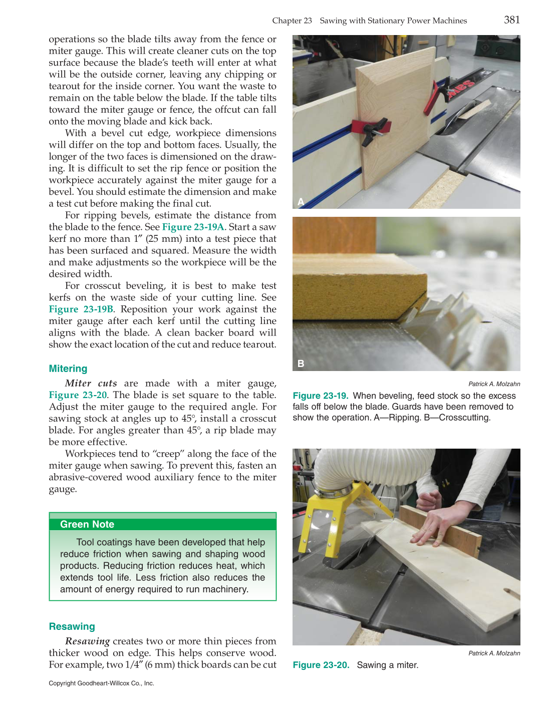 Modern Cabinetmaking, 5th Edition page 381