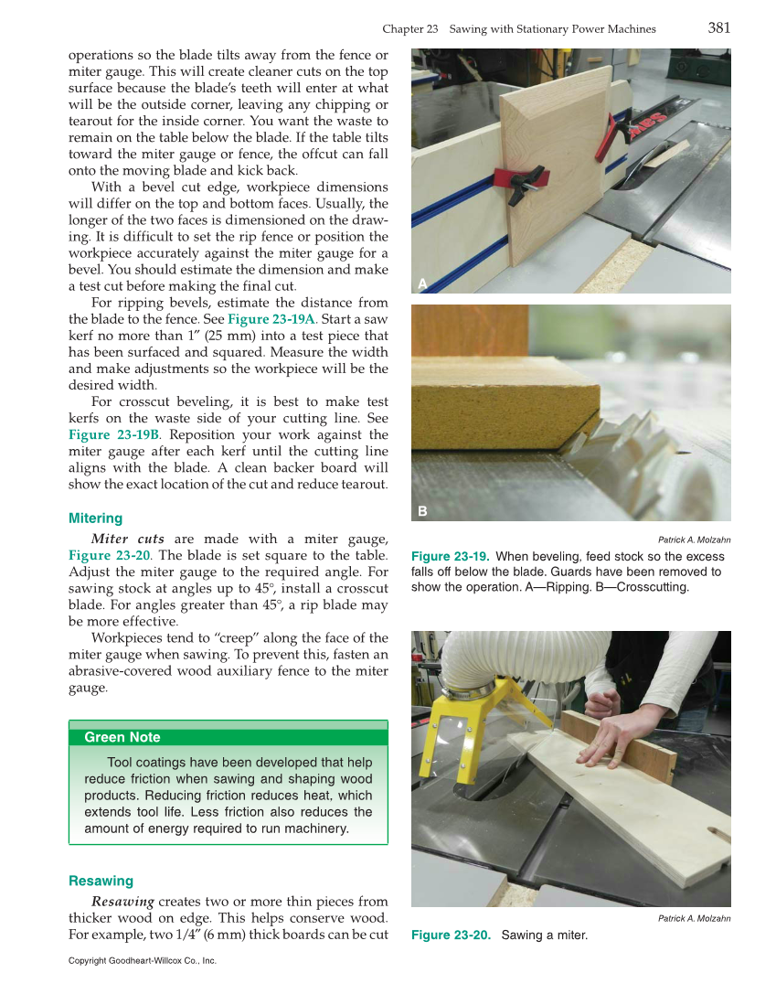 Modern Cabinetmaking, 5th Edition page 381